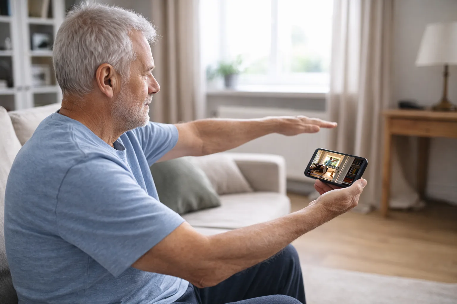 zelfstandig thuis oefenen met parkinson oefeningen app